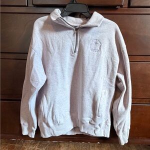 Women’s light purple Quarter-Zip Sweater